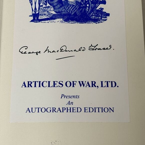 FLASHMAN AND THE ANGEL OF THE LORD - 1ST. ED. SIGNED BY GEORGE MACDONALD FRASER - Picture 5 of 9